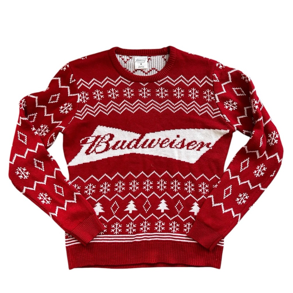 Budweiser Ugly Christmas Sweater
